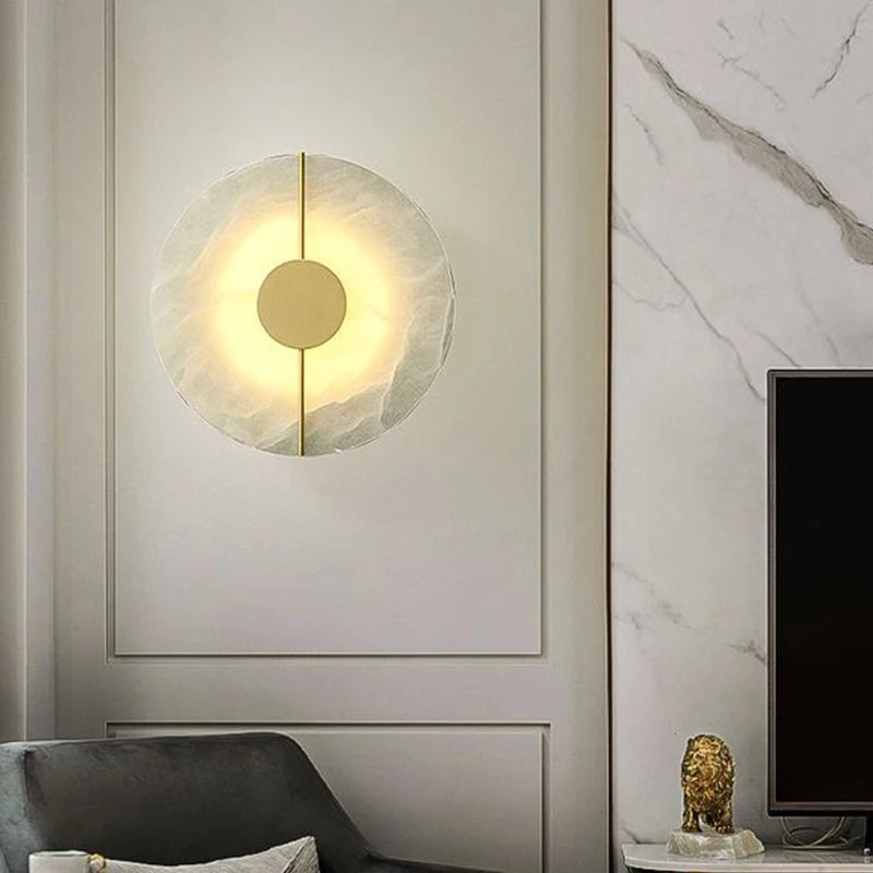 Nordic Modern Creative Marble Wall Lamp